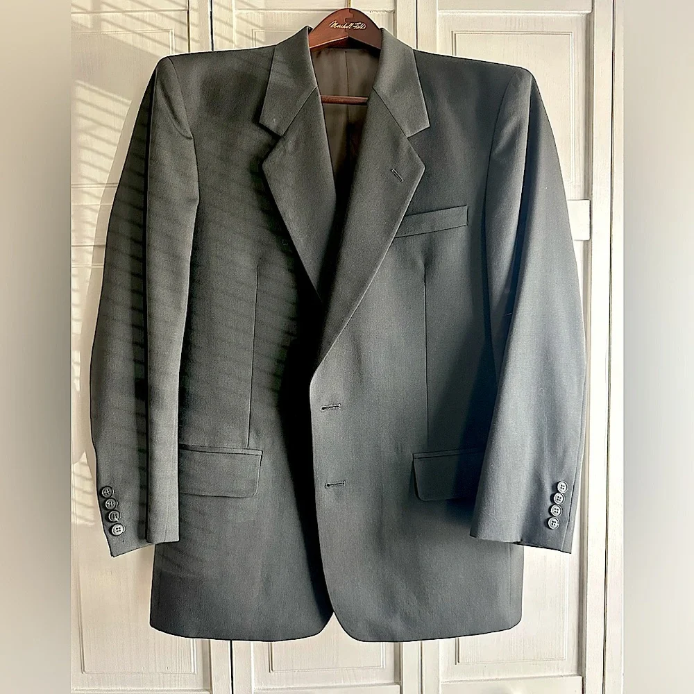 Mens Wool Suit-2pc